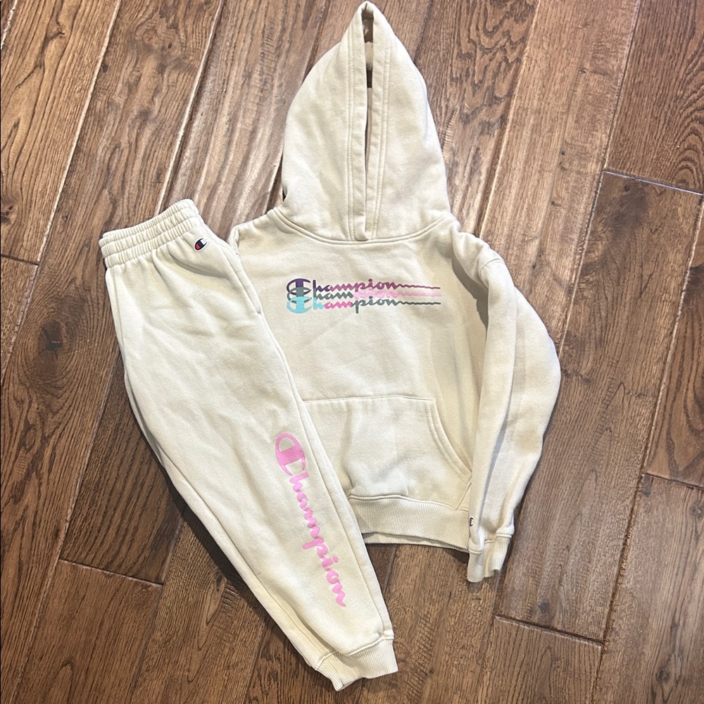 Champion Kids Cream Sweatpants